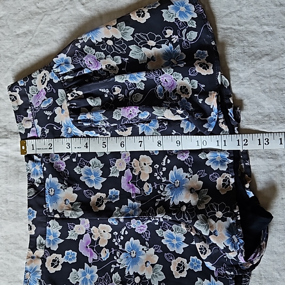 Free People floral chiffon shorts size 2 - Picture 11 of 13